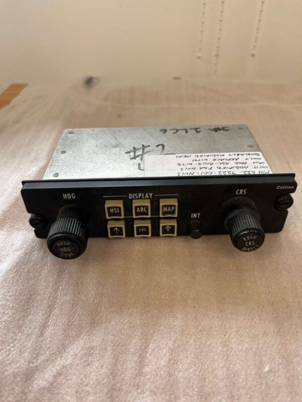 622-9222-001 HSI Control Panel